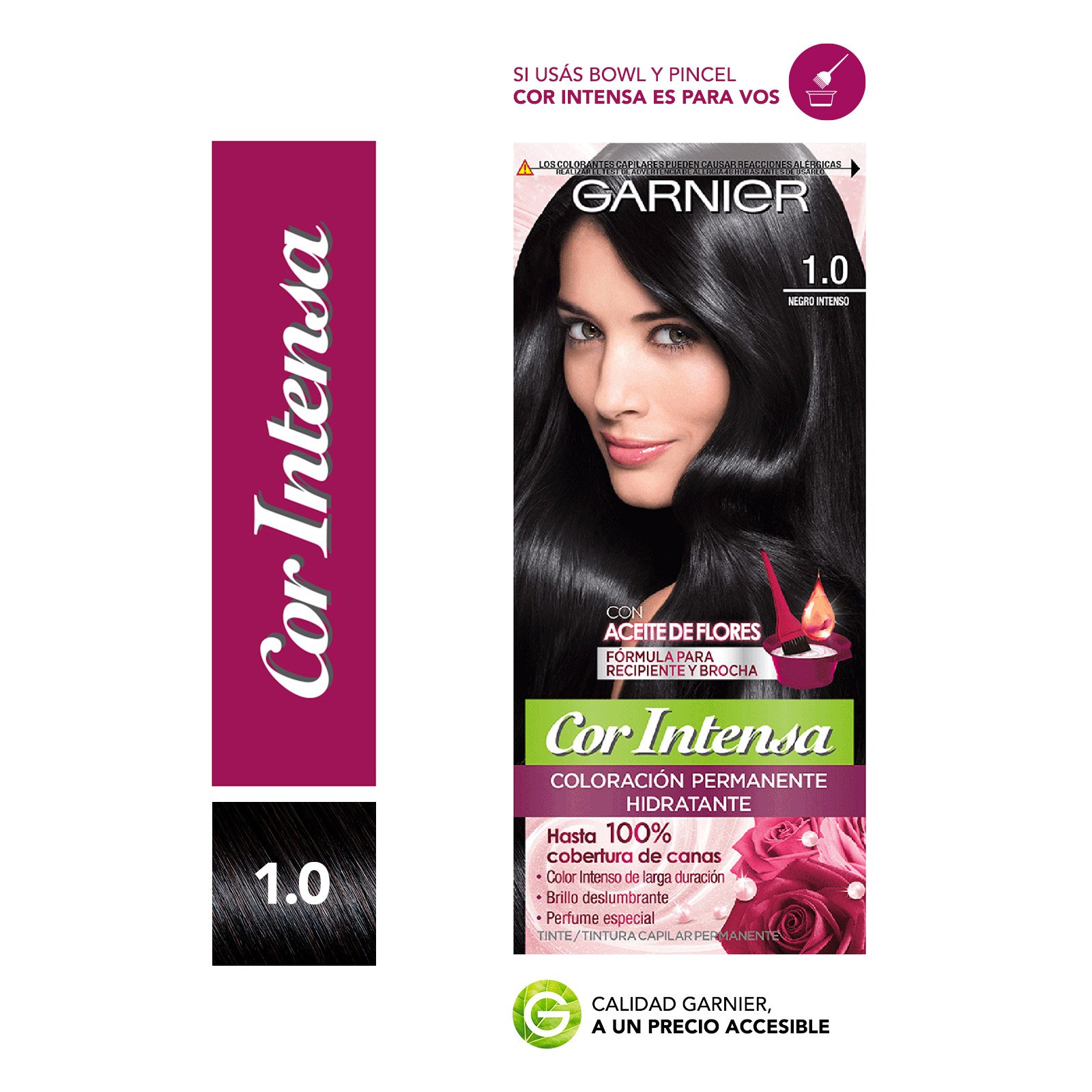 Tono 1.0 Negro Intenso Garnier