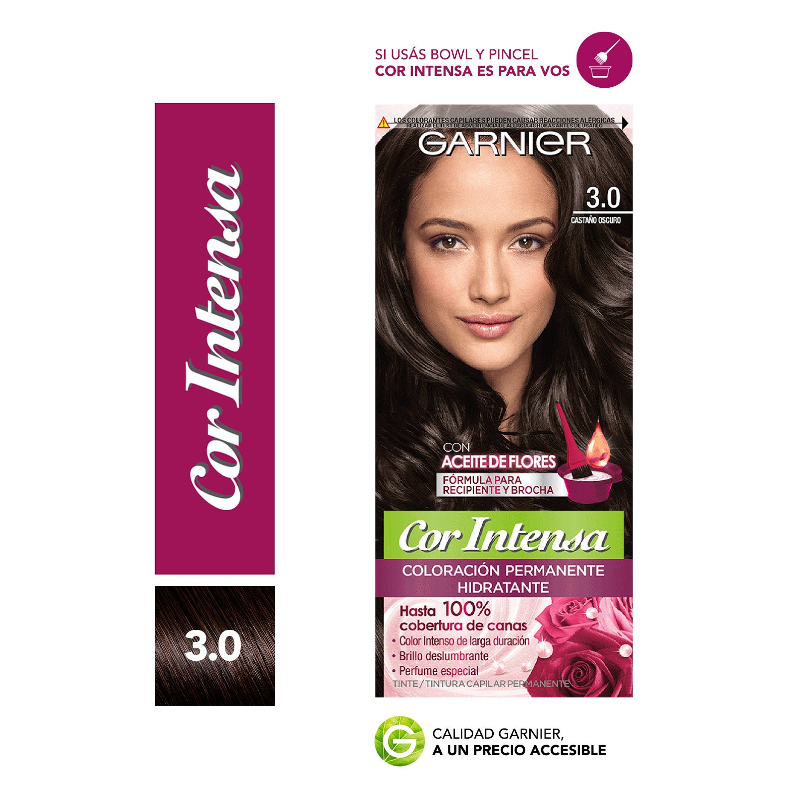 Tono 3.0 Castaño Oscuro Garnier