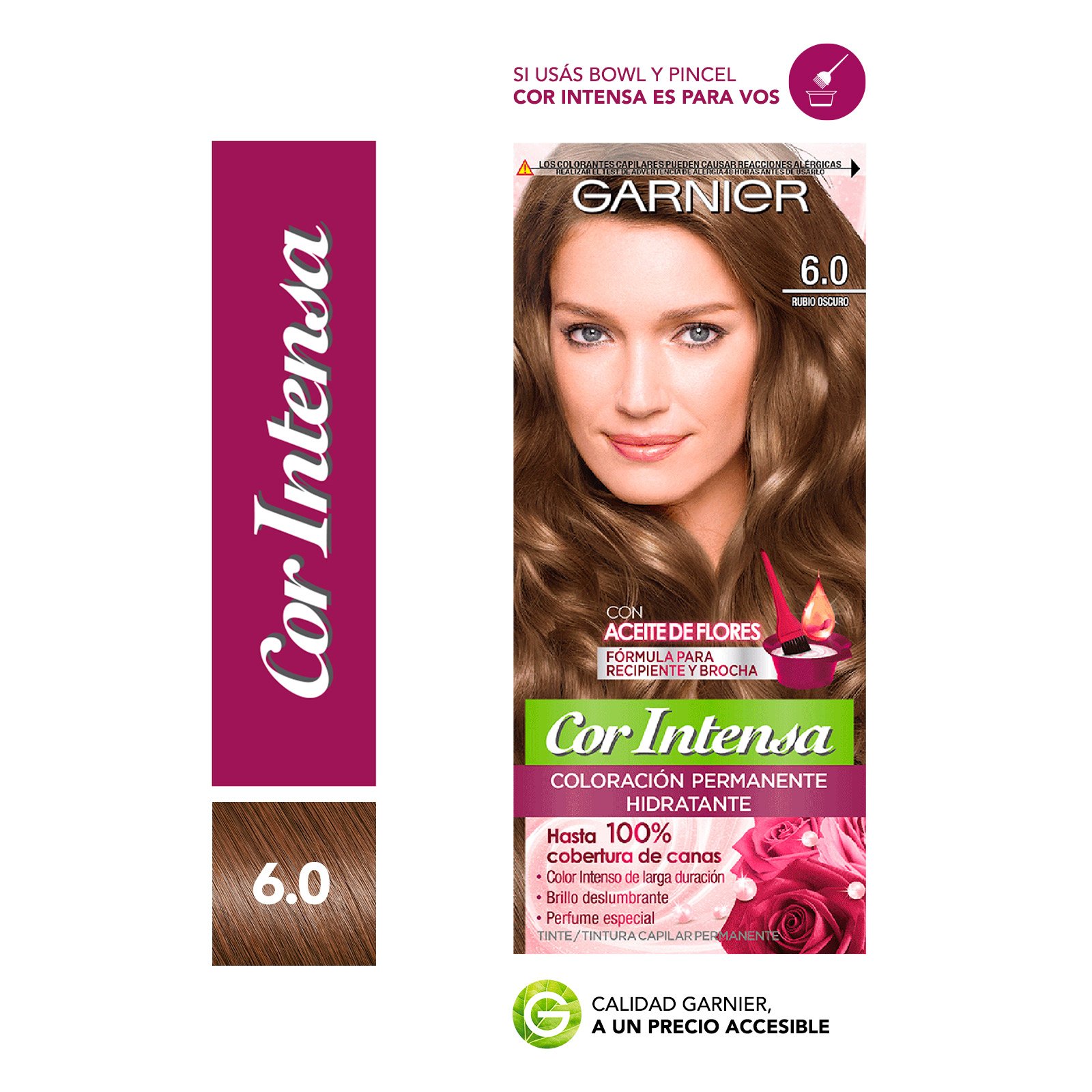 Tono 6.0 Rubio Oscuro Garnier
