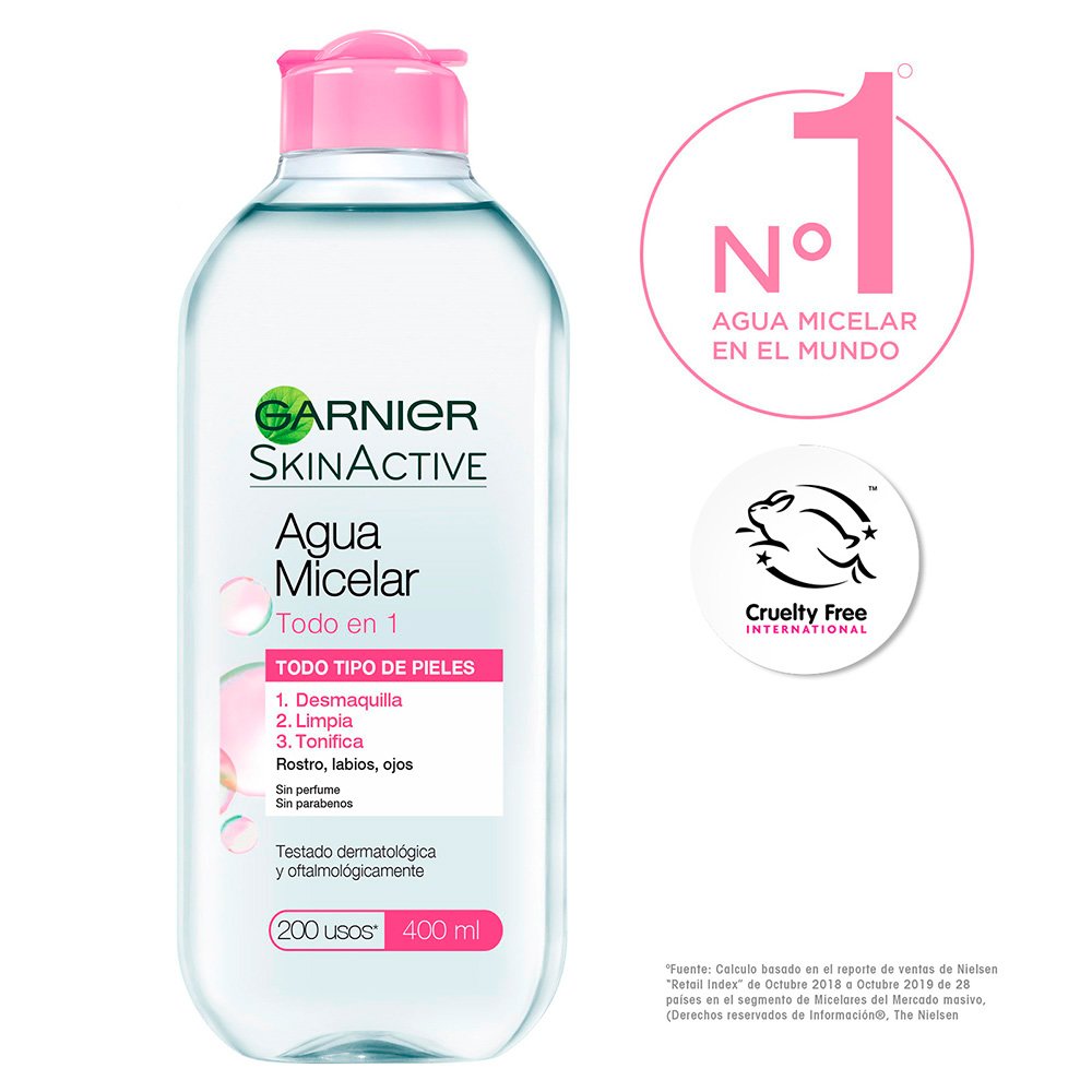 Agua Micelar Todo en 1 Garnier