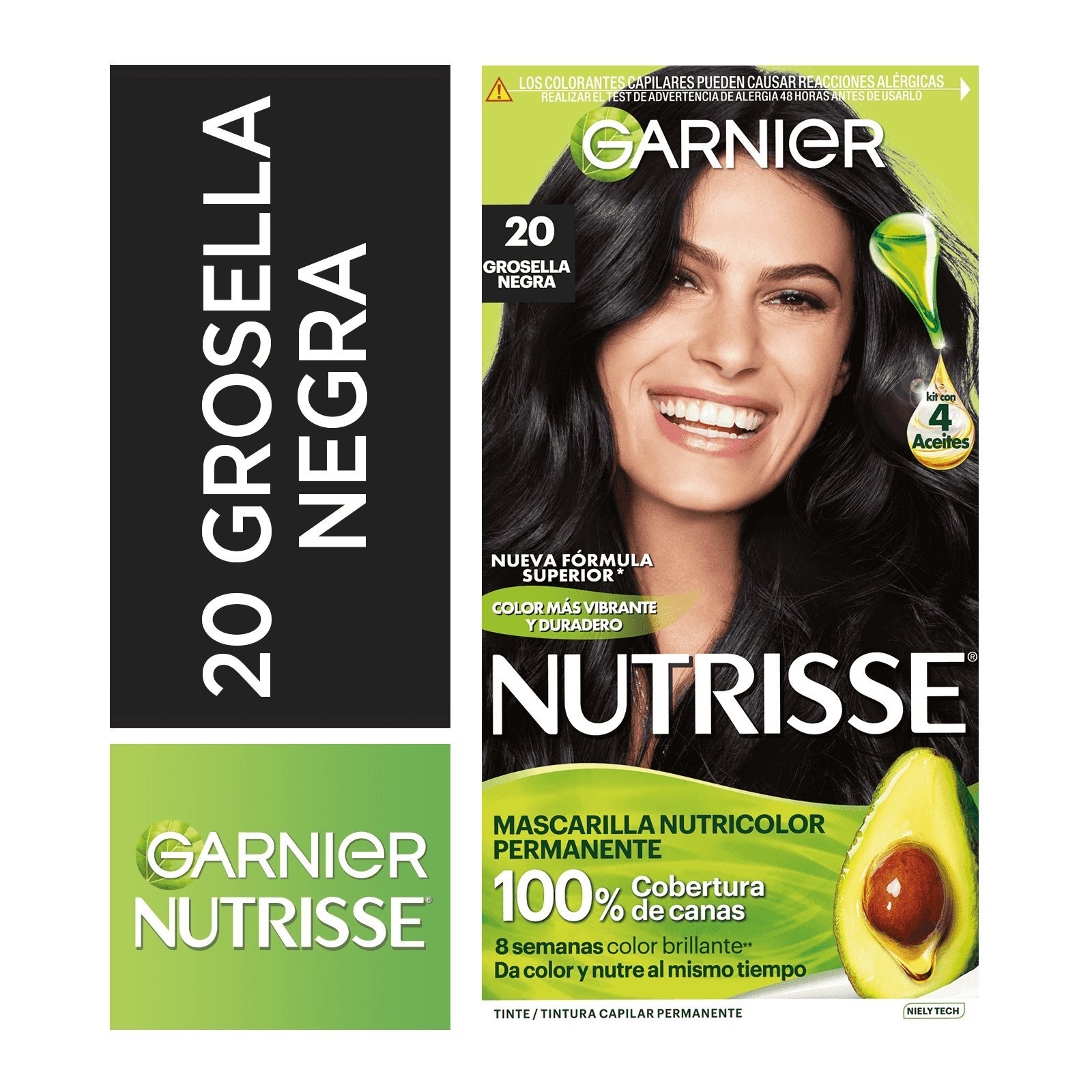 Tono 20 Grosella Negra Clasico Garnier