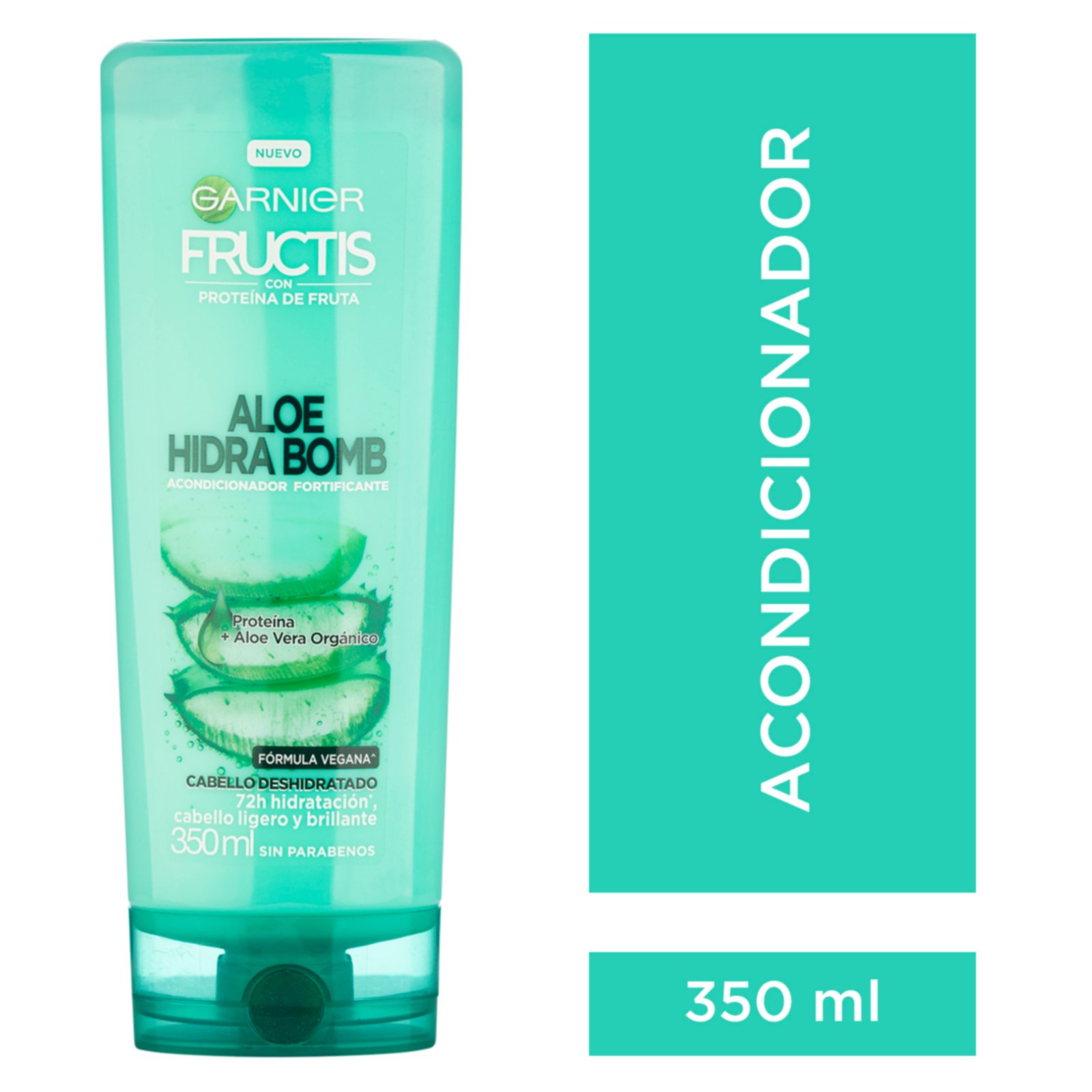 Acondicionador de 350ml de la línea Garnier Fructis Aloe Hidra Bomb. 1