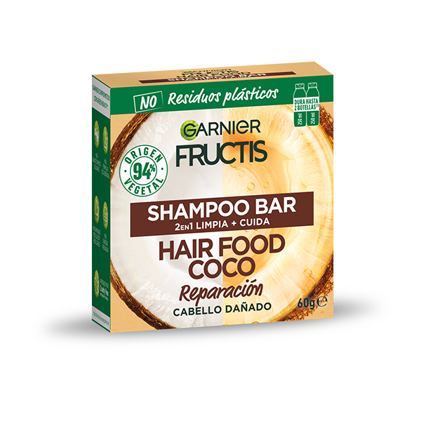Shampoo Sólido Hair Food Coco