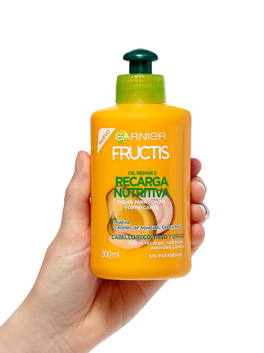 botella crema para peinar 3