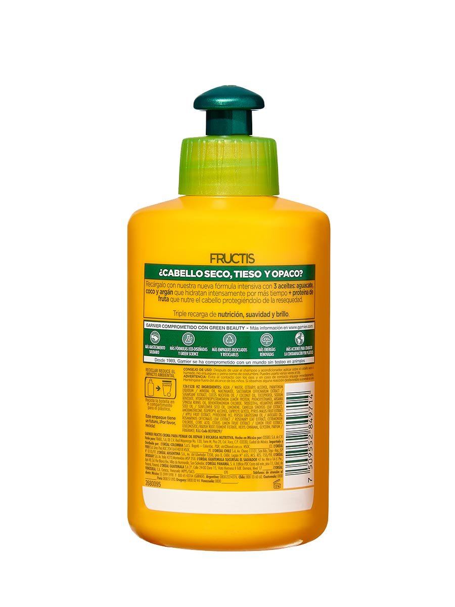 botella crema para peinar 4