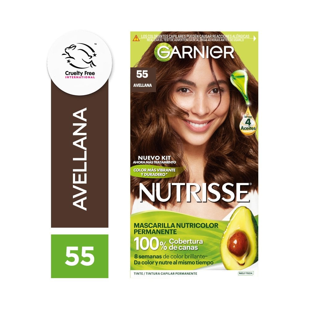 Tintura Nutrisse de Garnier tono 55