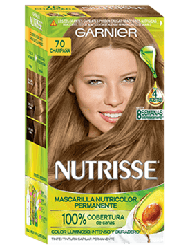 Conoce La Gama De Tinturas Nutrisse Carta de color para los tintes muestras tenidas del color del pelo dispuestas en una tarjeta en filas aseadas. conoce la gama de tinturas nutrisse