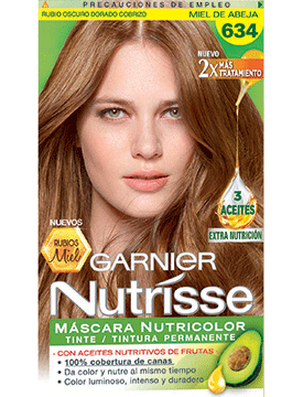 Tintura Para Tener Un Cabello Color Miel De Abeja Nutrisse