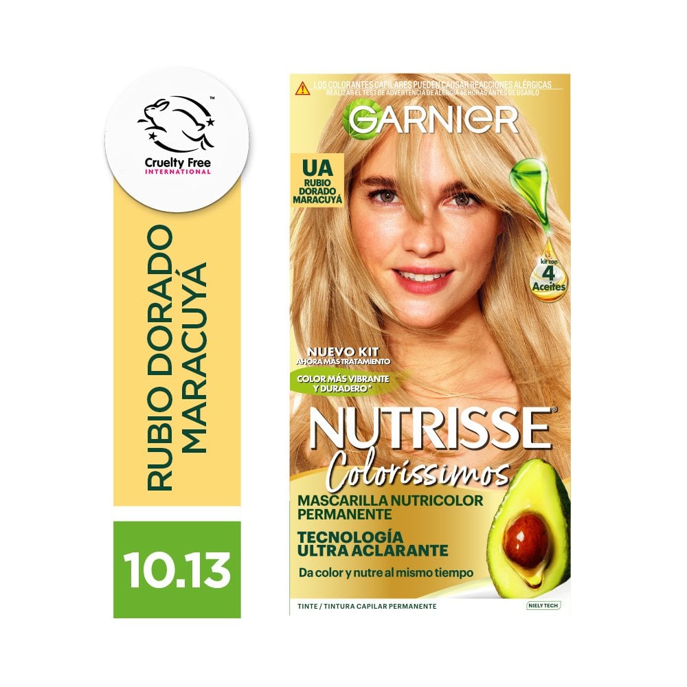 Tintura Nutrisse de Garnier tono 1013 Maracuyá