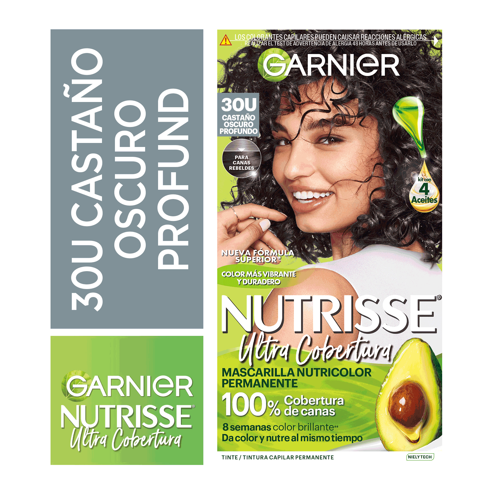 Tono 30 Castaño Oscuro Profundo Nutrisse