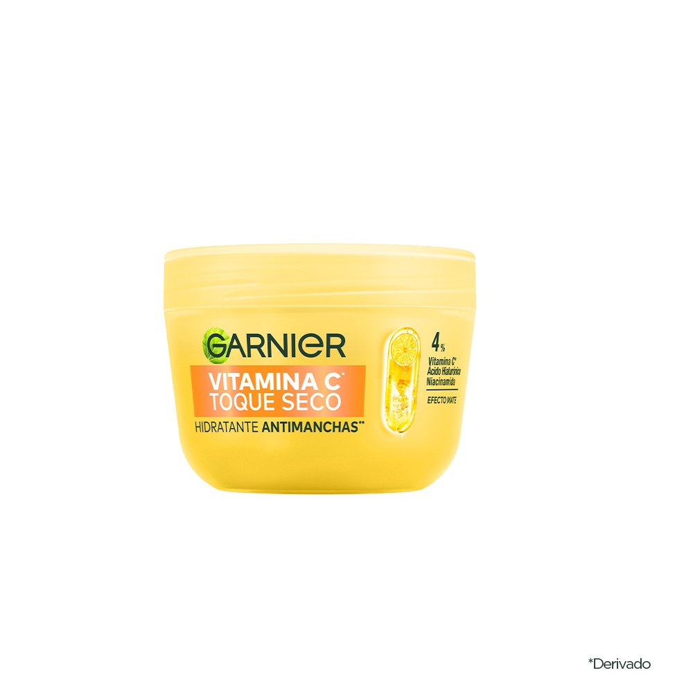 Hidratante toque seco con vitamina C
