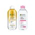 Kit doble limpieza facial de Garnier.