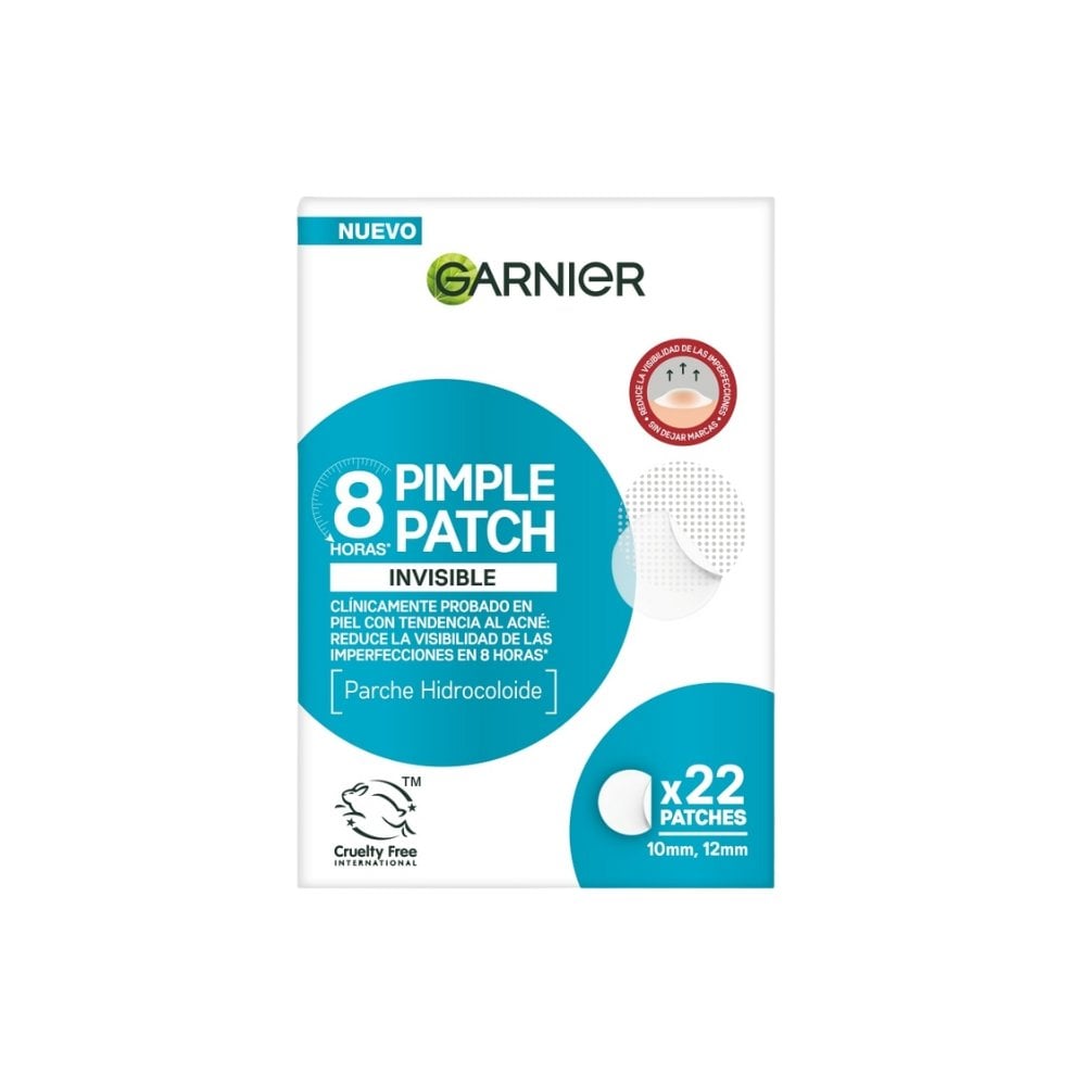 GARNIER PIMPLE PATCH 8 HORAS INVISIBLE. PARCHES PARA GRANOS